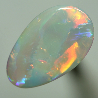 SOLID SEMI BLACK OPAL Large rolling flashes of clean, bright fire